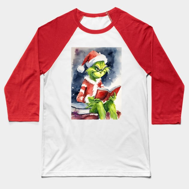 Young Grinch Baseball T-Shirt by Viper Unconvetional Concept